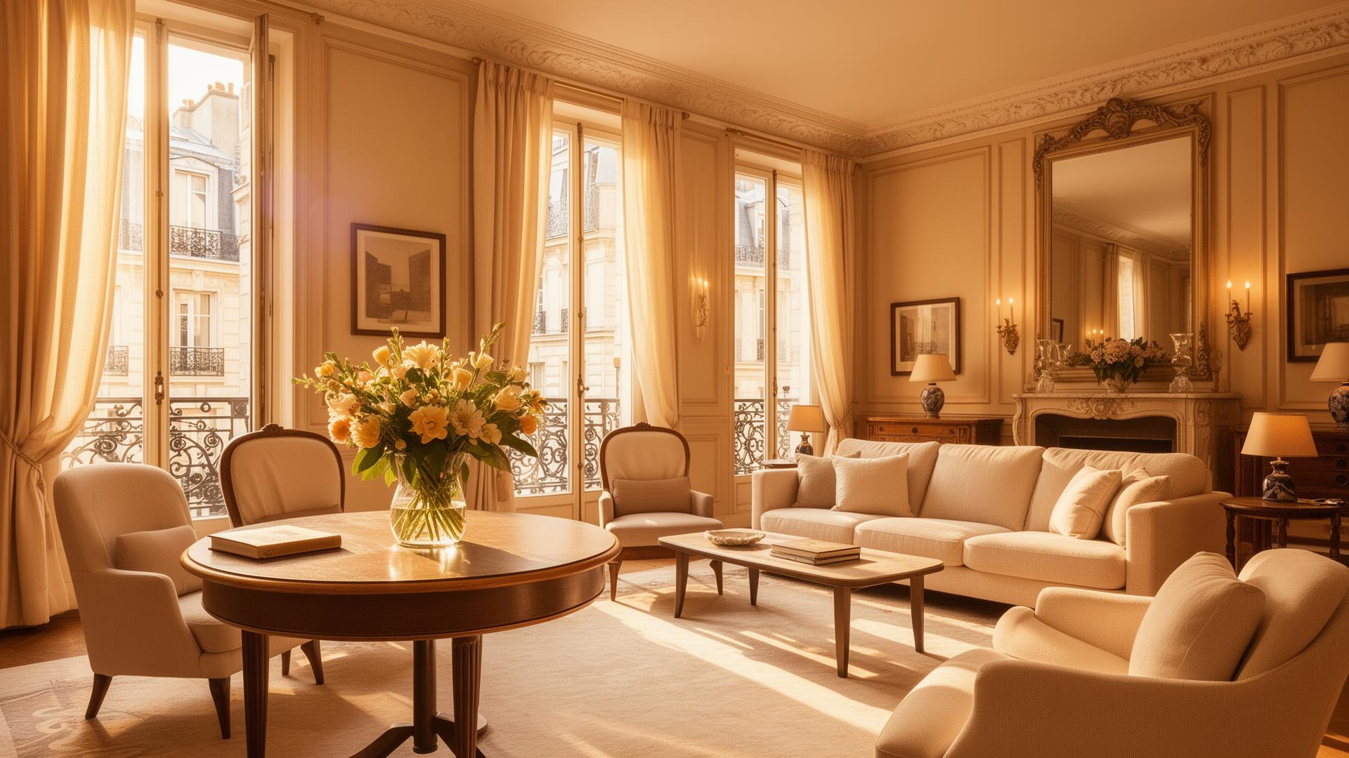 Intérieur parisien élégant